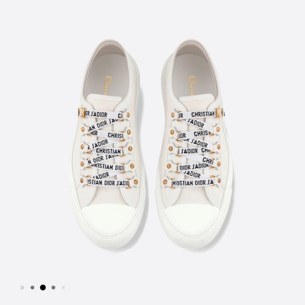 WALK N DIOR SNEAKERS size 37 WHITE
